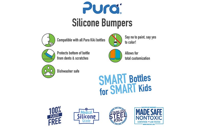 Pura Silicone Bumpers Moss+Mint 2 Stooks