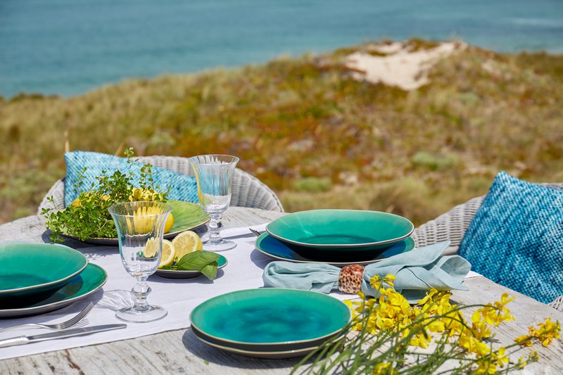 RIVIERA Fodskål 55cl azur VED 121