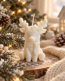 Dainty Deer Candle | koolzaadwas 