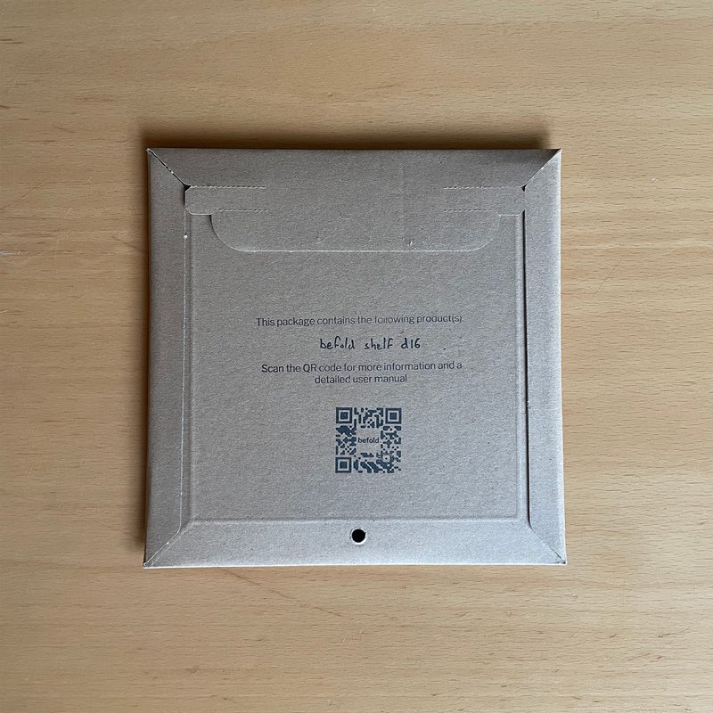 Befold Regal rund, 16cm, Schwarz | Minimalistische, schwebende, unsichtbare Wand-/Raumregale aus Stahl für Pflanzen, Ornamente oder Bücher