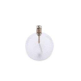 Olielamp Ronde laiton martelé S