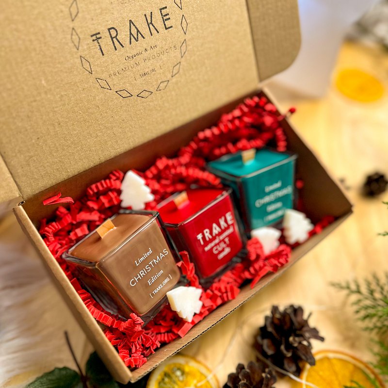 Conjunto al por mayor de 3 velas de Navidad limitadas