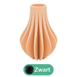 Wazon Aventa 3D - Wazon wydrukowany w 3D - Zrównoważony PLA - Nadaje się do sztucznych kwiatów