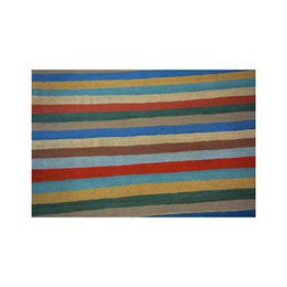 Modern blauwachtig Kelim-tapijt
