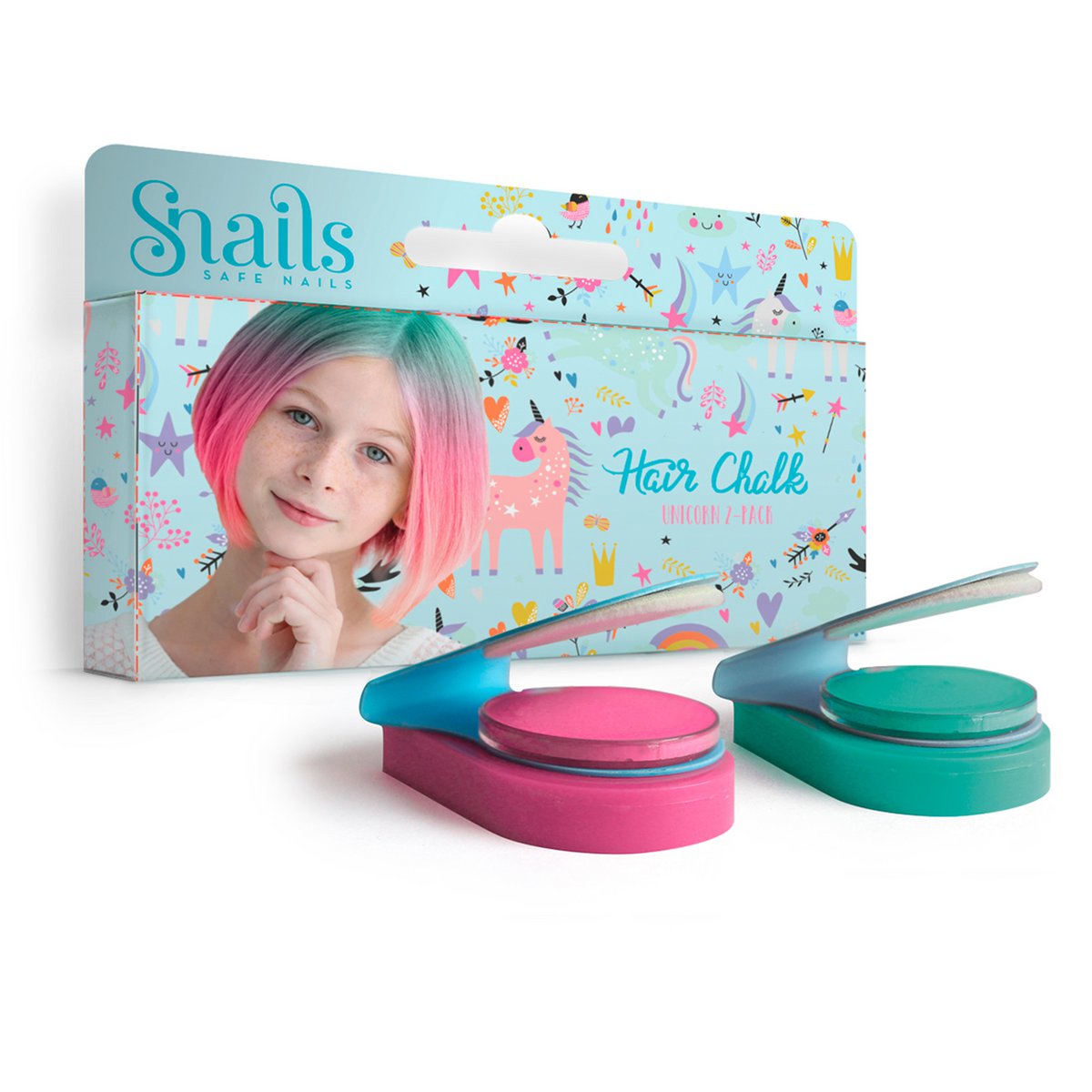 Caracoles - Tiza para el cabello Unicornio
