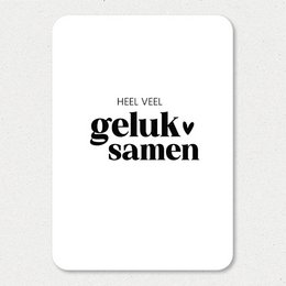 Kort | Meget lykke sammen