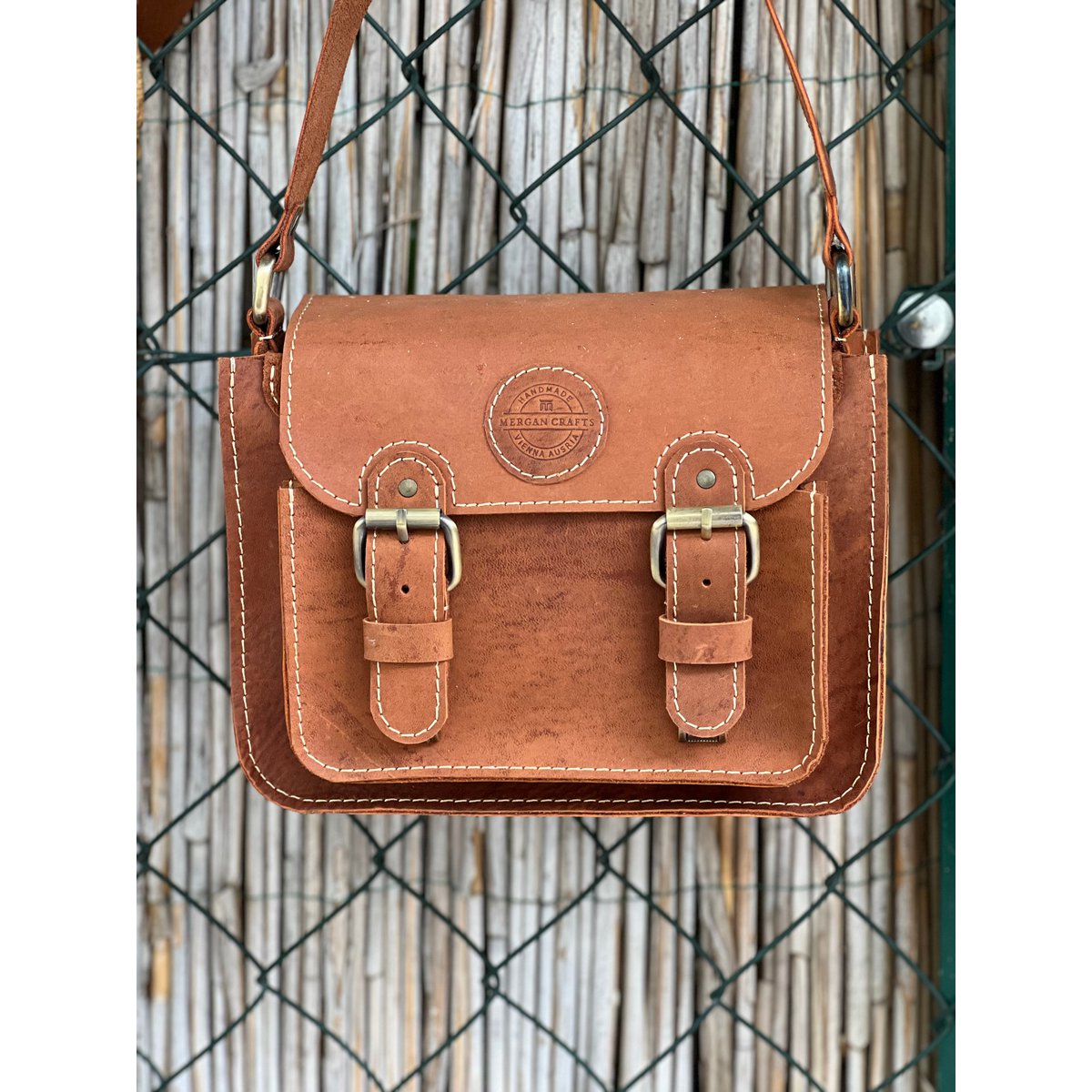 Handmade Genuine Leather Crossbody Bag