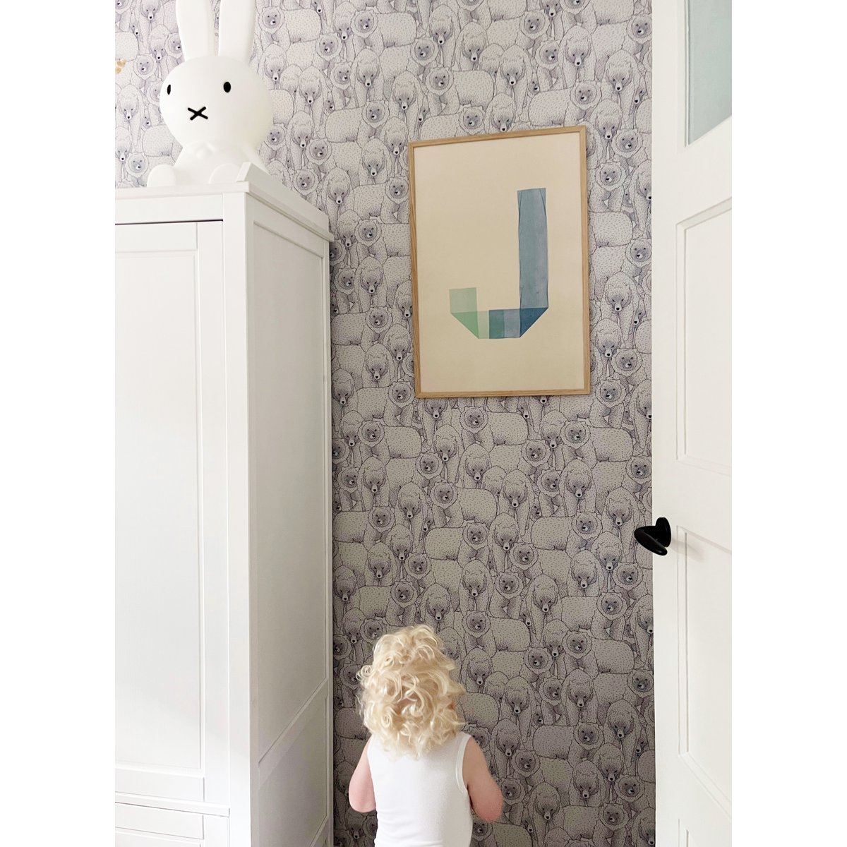 Poster letter D print - Creative Notes