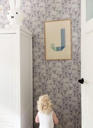 Poster letter D print - Creative Notes