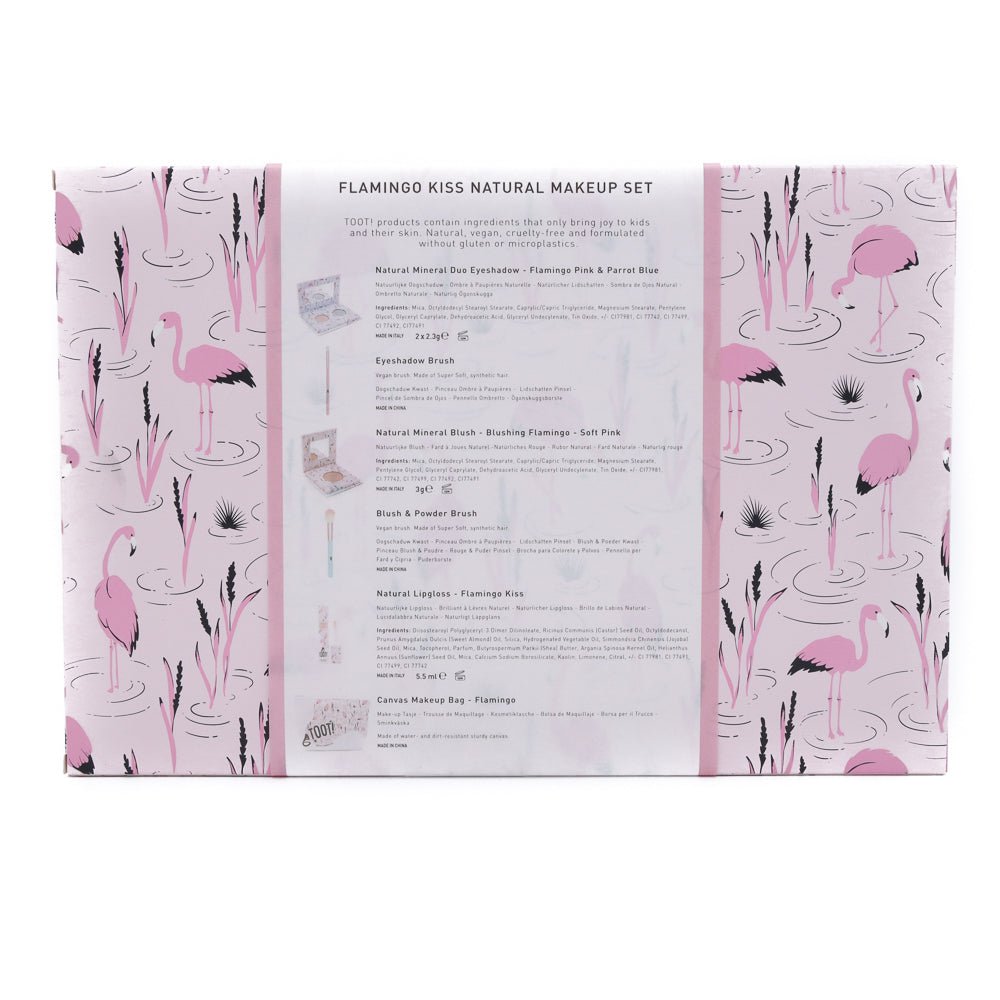 Flamingo Kiss Natural Makeup Box Set
