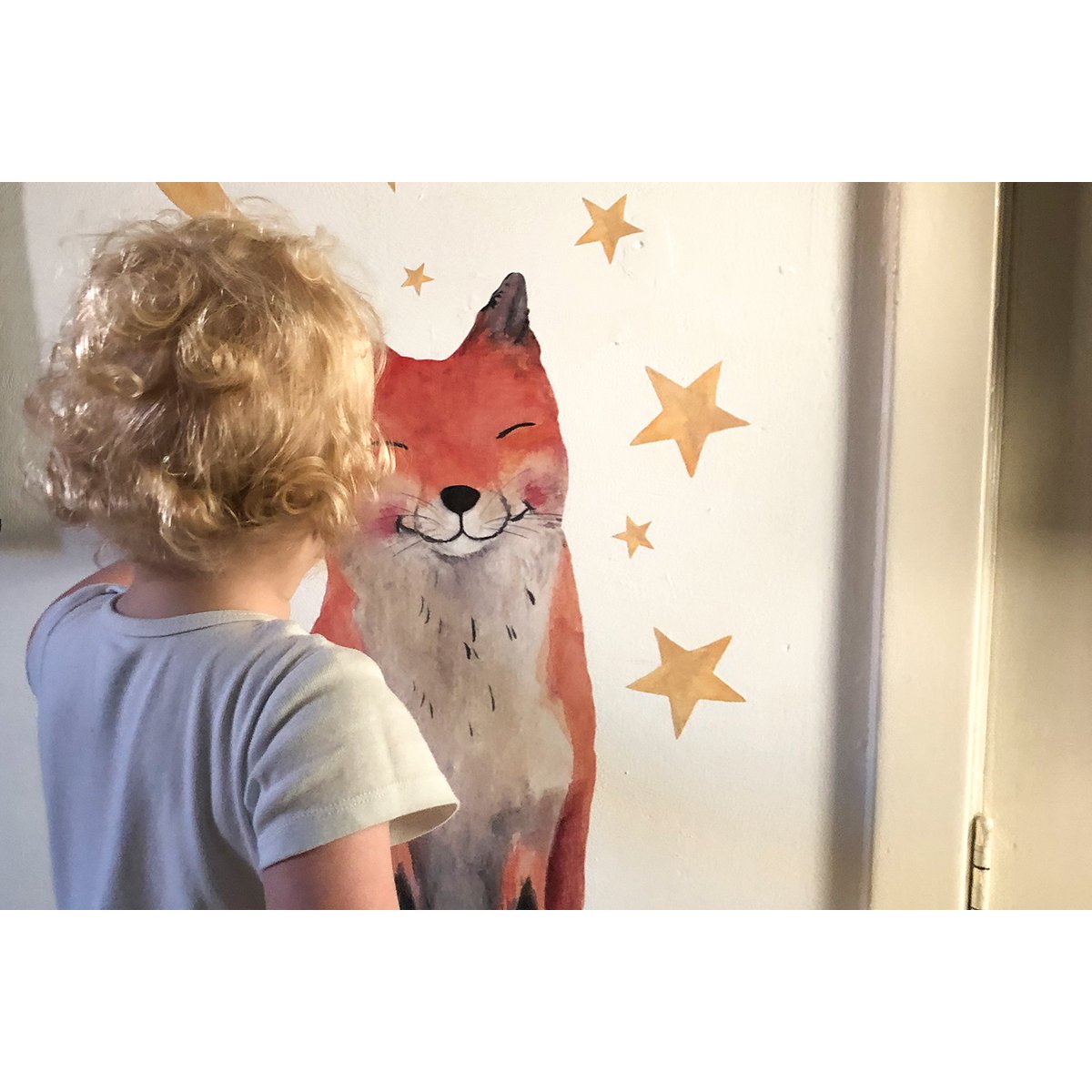 Naklejki ścienne księżyc i gwiazdy