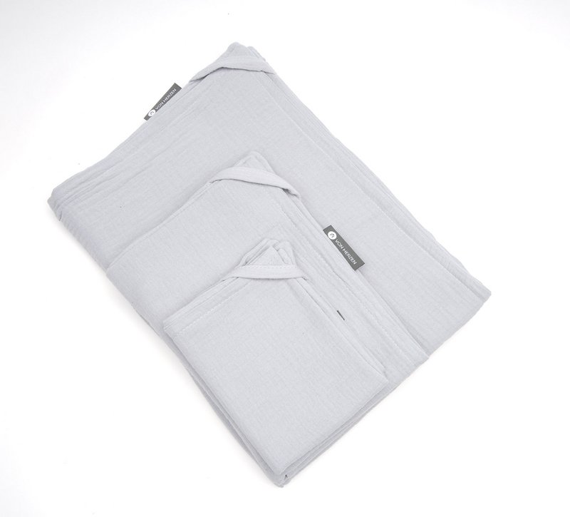 Small Muslin Guest Towel (Set of 3)