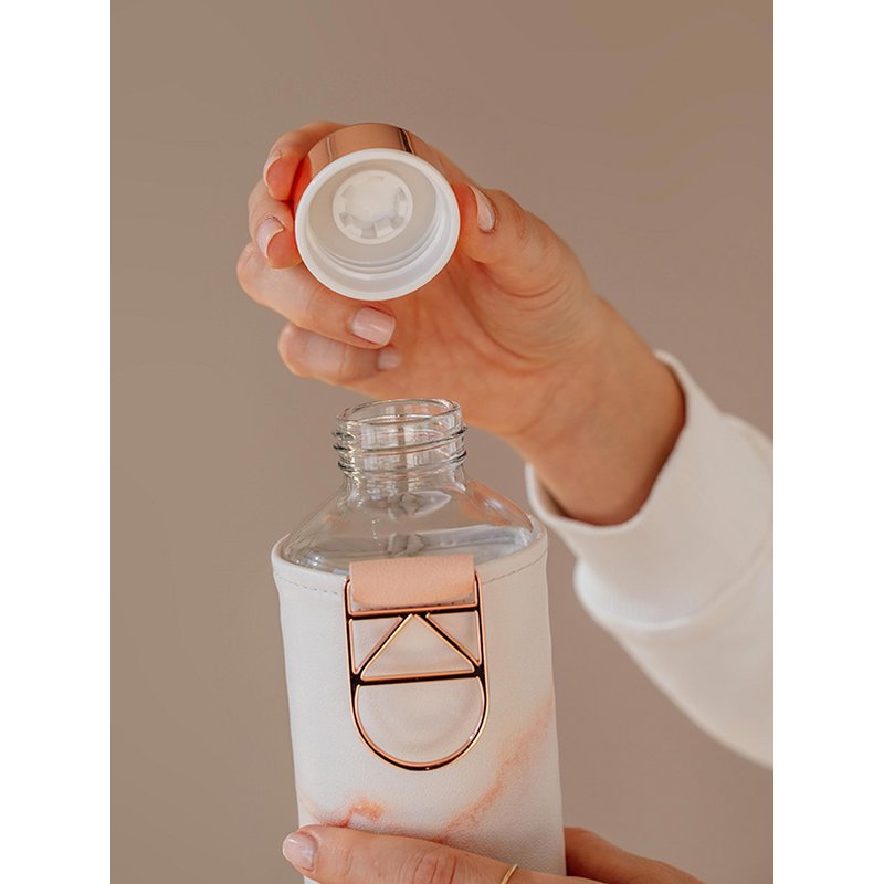 EQUA Mismatch Glass Water Bottle