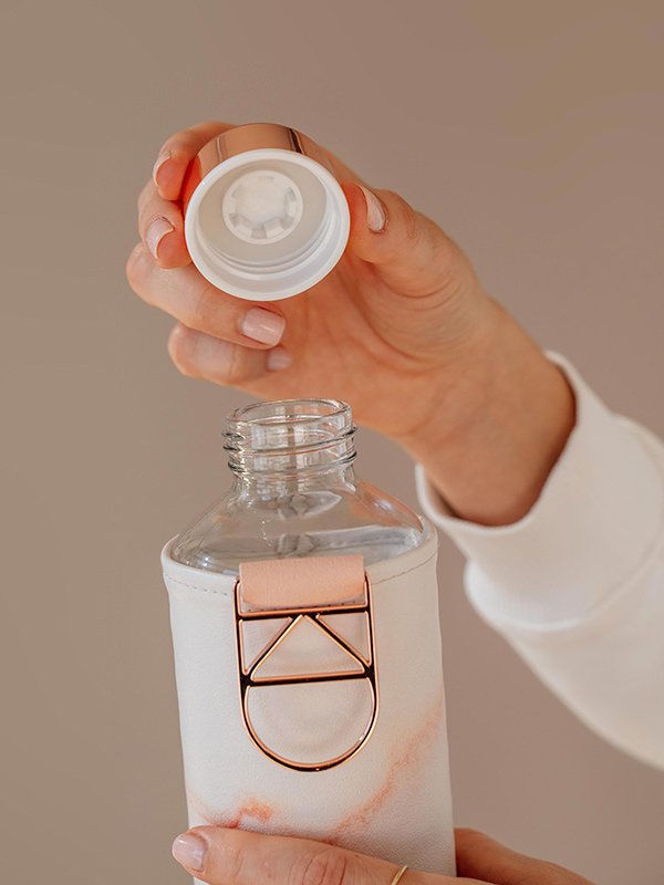 EQUA Mismatch Glass Water Bottle