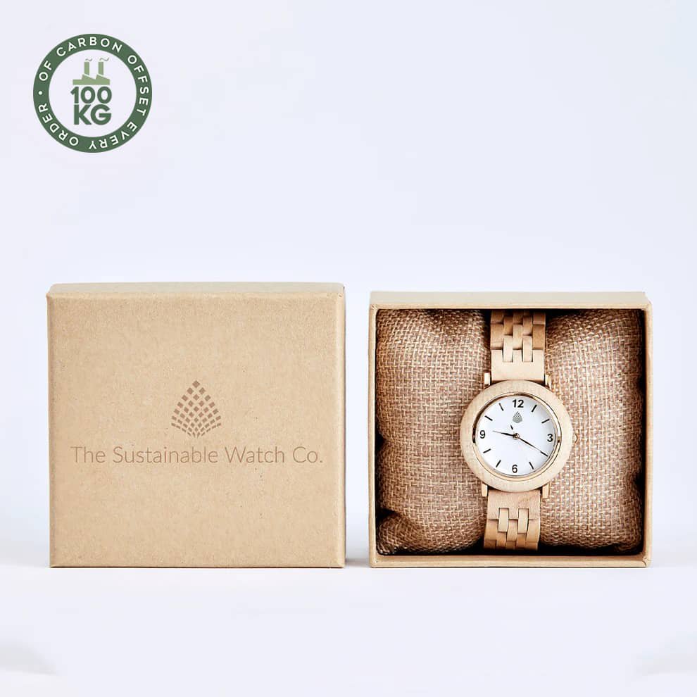 The Birch - Handmade Wood Vegan Watch