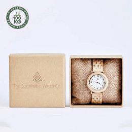 The Birch - Handmade Wood Vegan Watch
