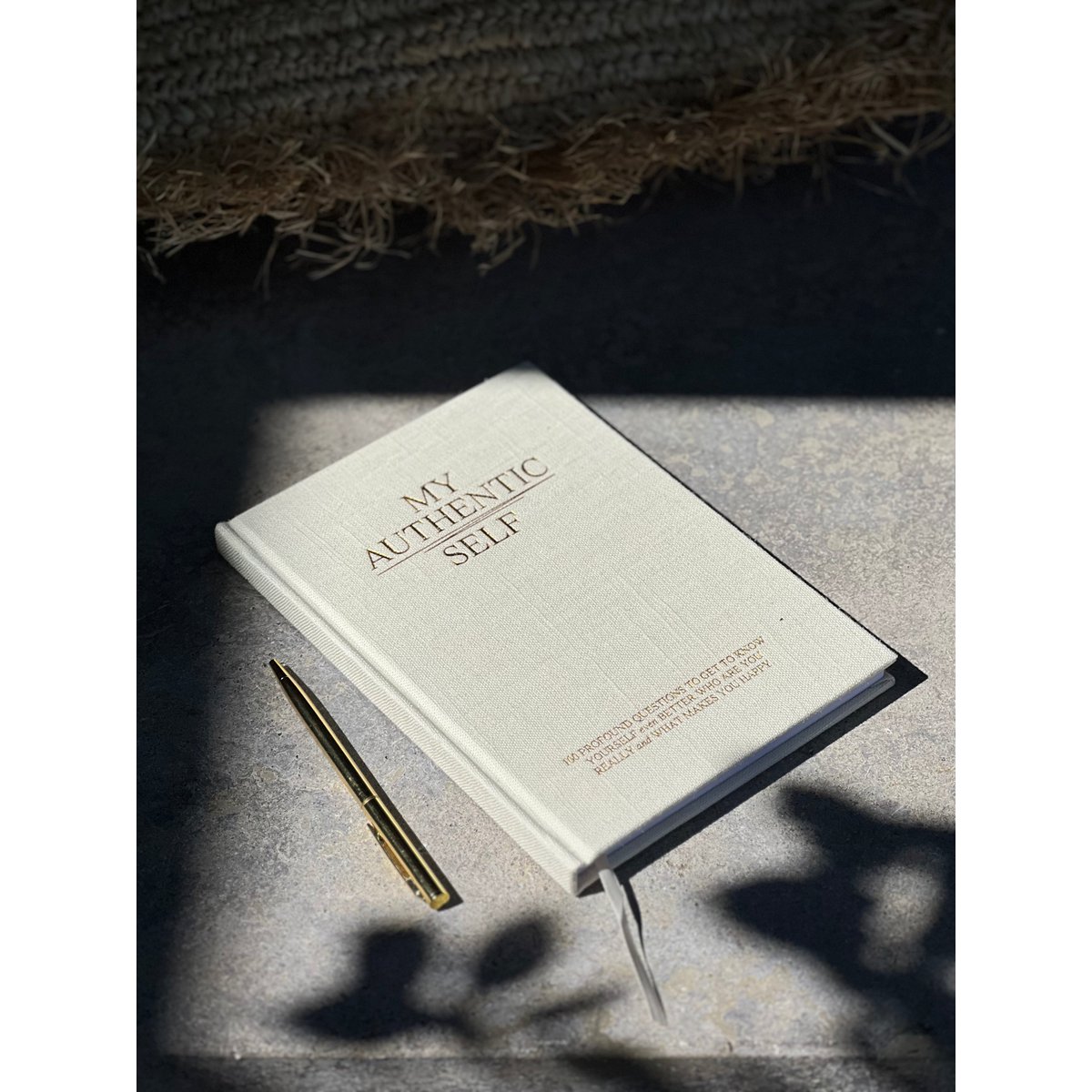THE LIFE BARN My Authentic Self Journal 100 Questions for Self-Development, Mindfulness