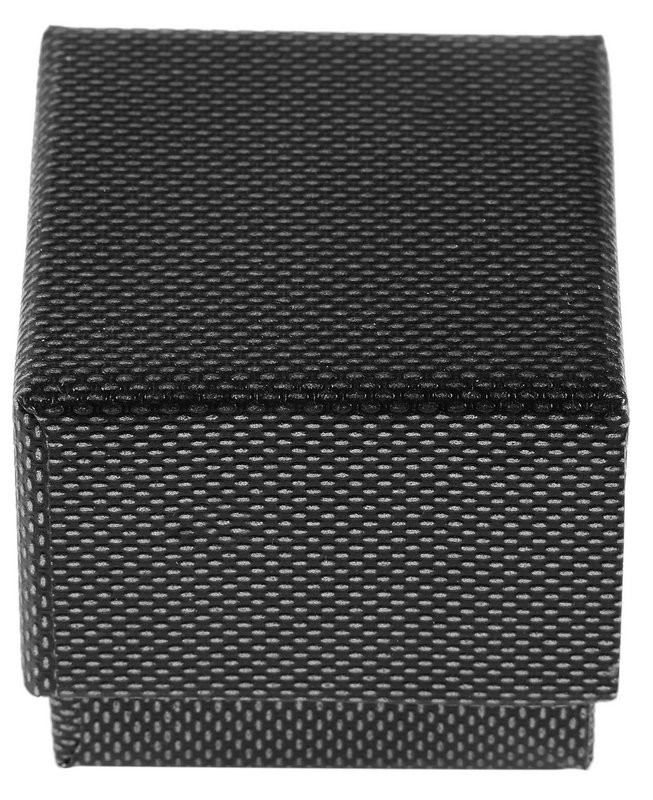 Ringbox, Pappe, VE24, 5 cm x 5 cm x 4,5 cm, grau