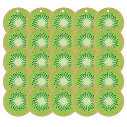 100 pieces of gift tags kiwi
