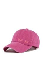 LAW! "Yalla Yalla" Cap in Pink Copy