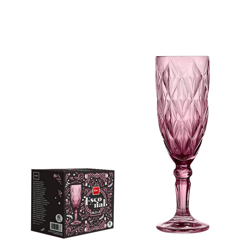 Champagnerflöte 16,5 Cl Escorial Roze
