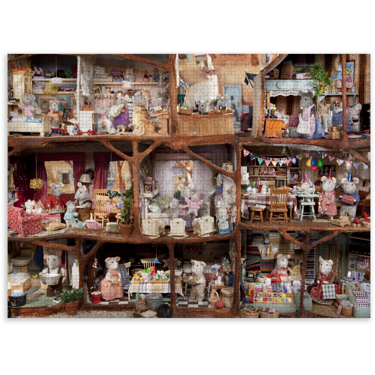 Puzzle ai vicini (1000 pezzi) - The Muizenhuis