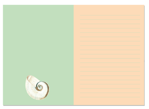Notizblock A5 Nautilus