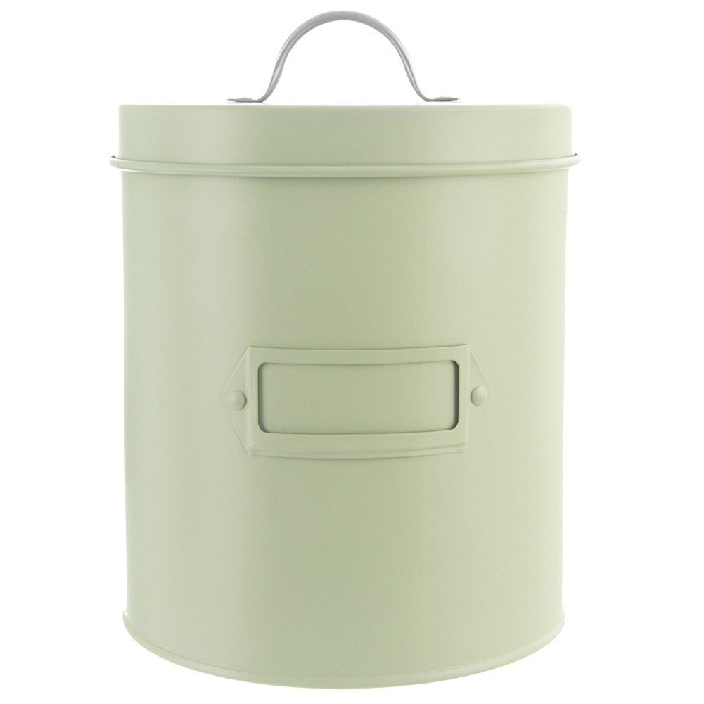Storage Container Metal Green GREENISH 3.3 l
