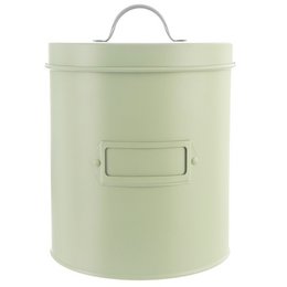 Storage Container Metal Green GREENISH 3.3 l