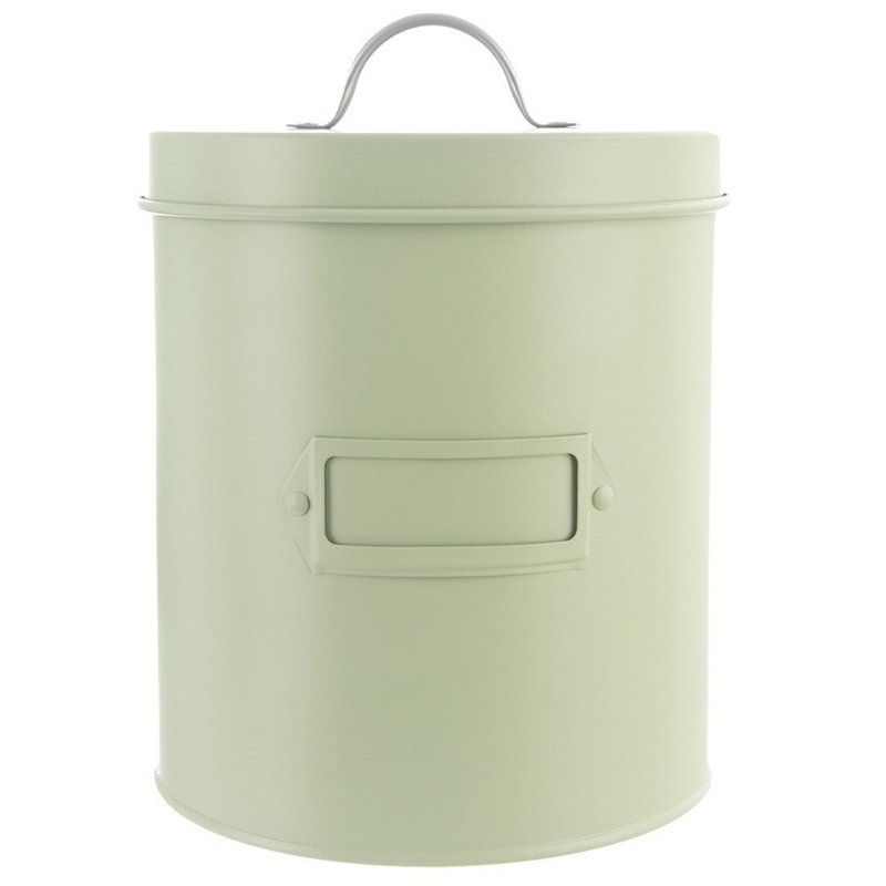 Storage Container Metal Green GREENISH 3.3 l
