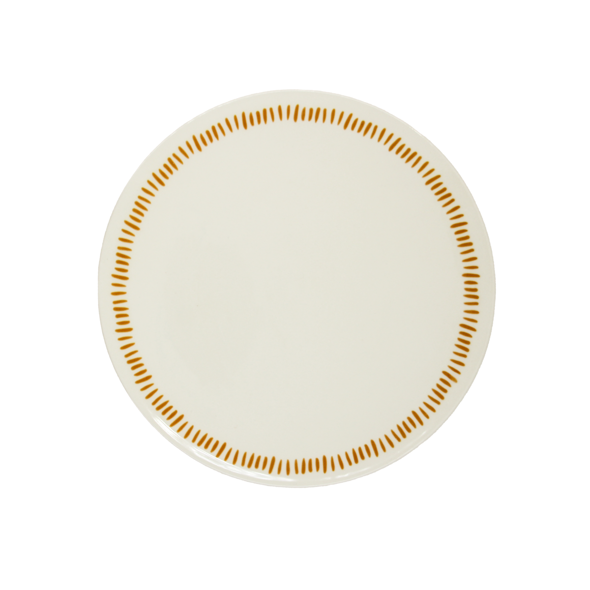 Dinerbord gele stemming
