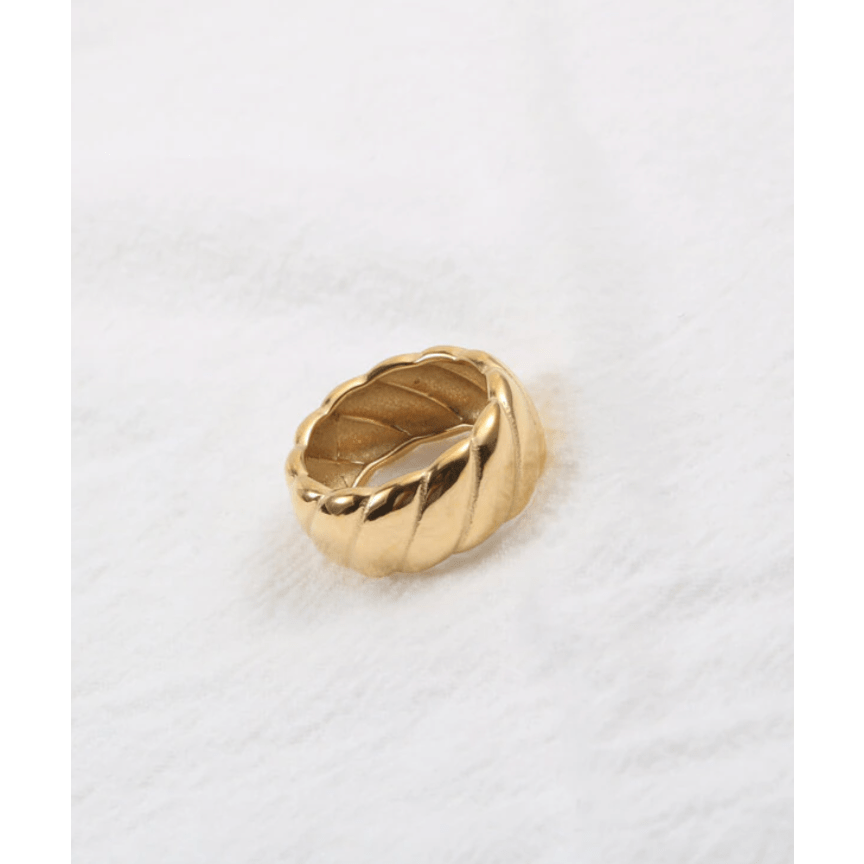 Jeanne - Breiter Croissant-Midi-Fingerring