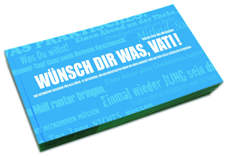 Gutscheinbuch für Väter | WÜNSCH DIR WAS, VATI!