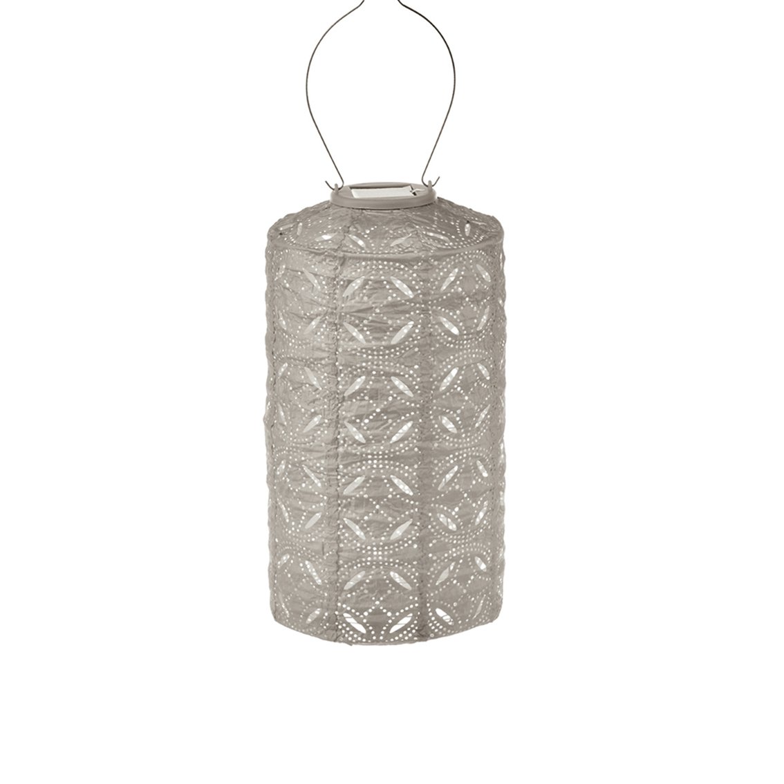 Lumiz Solar Lampion Mandela Cylinder - 18 cm - Tope ligero