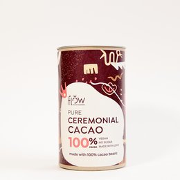 100% single origin ceremonial cacao from Costa Rica. Dark chocolate-colored powder with a rich, smooth flavor.