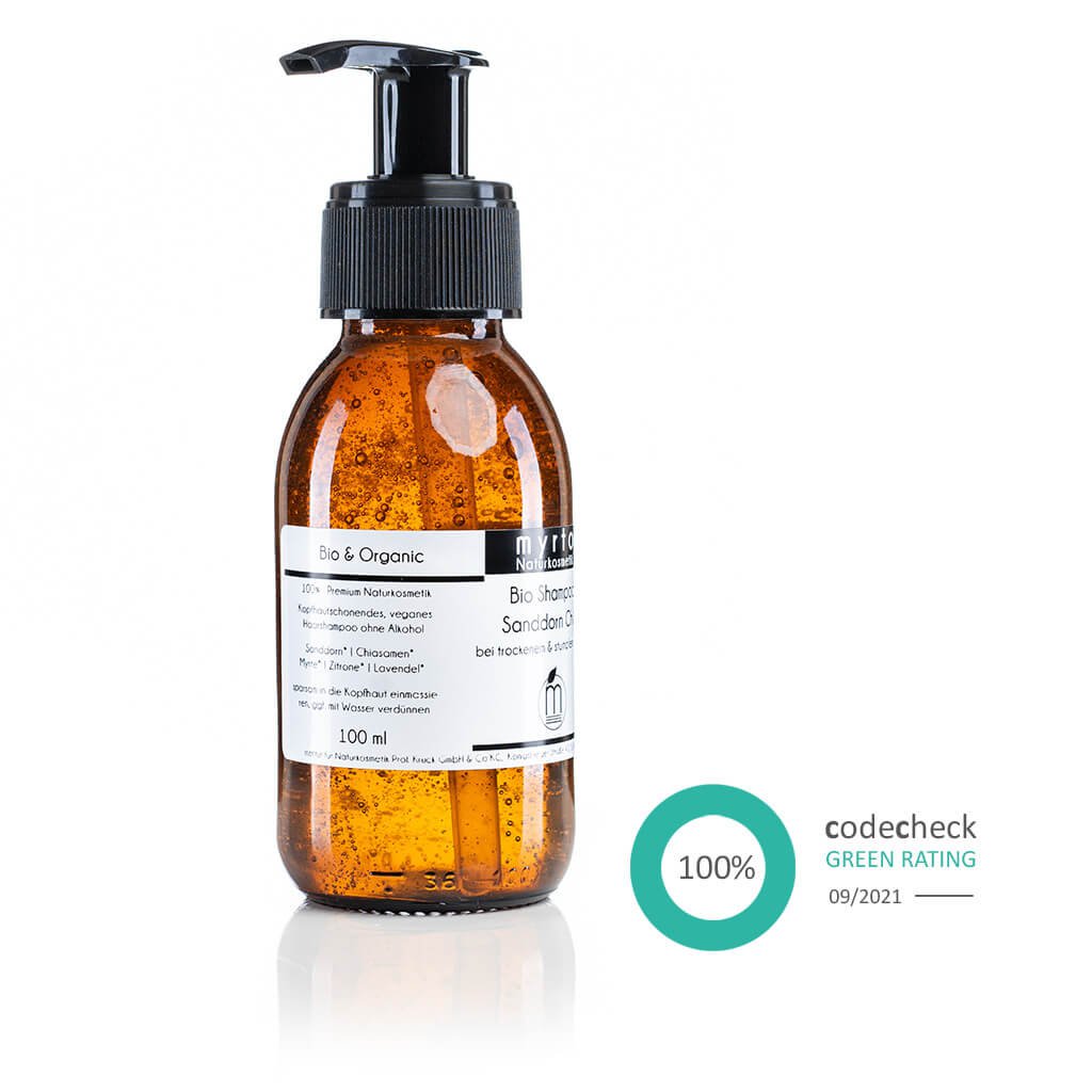 myrto shampoo biologico all'olivello spinoso chia - capelli secchi