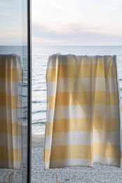 Limon - Toalla de playa de algodón súper ligera