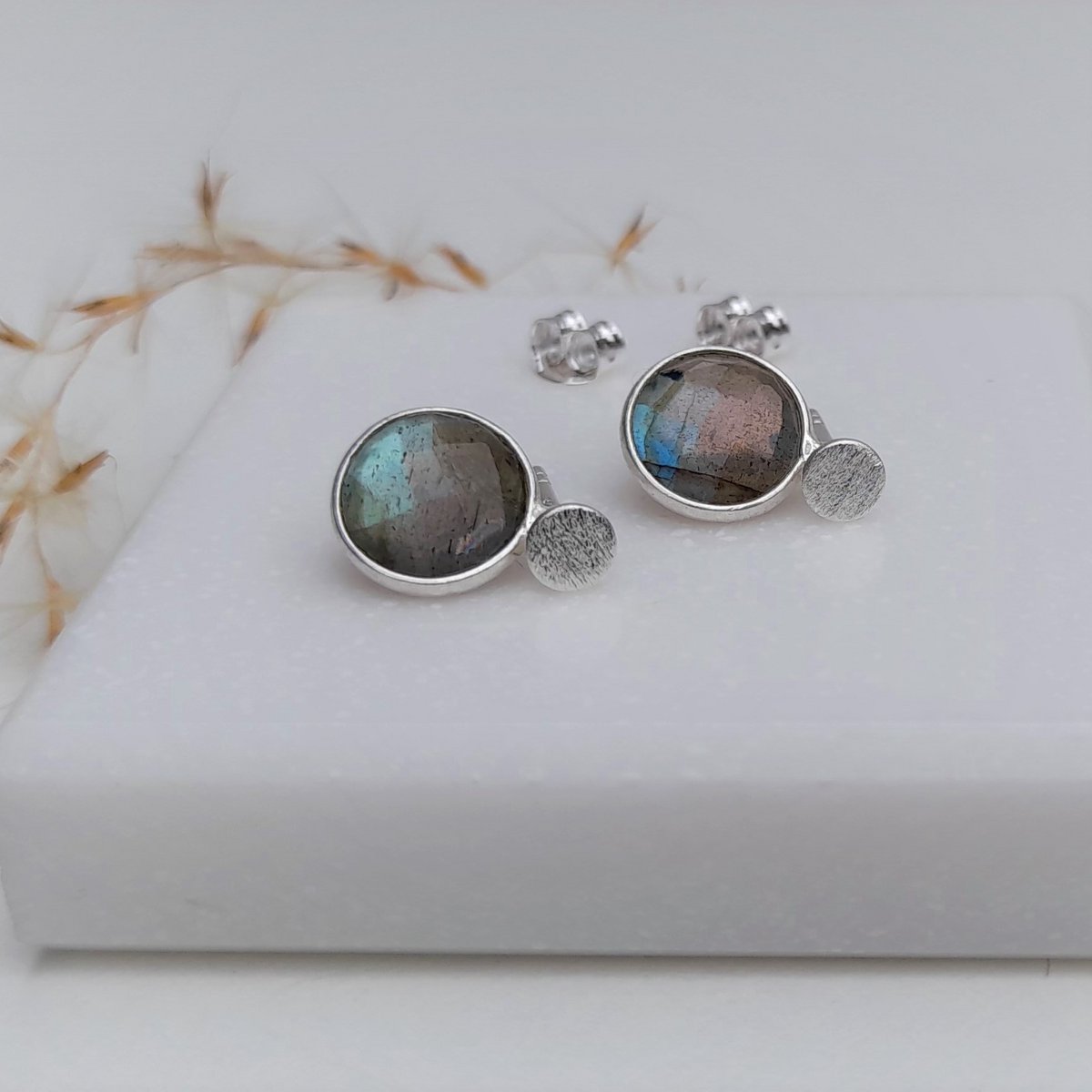 Kolczyki do uszu mieszaj i dopasowuj LABRADORITE 02