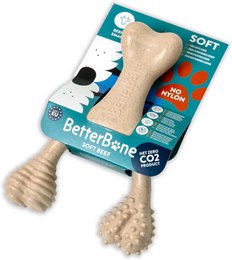 BetterBone Dogs Tewing Bones - Lille blød oksekød (uden nylon, CO2 neutralt lavet i Europa)