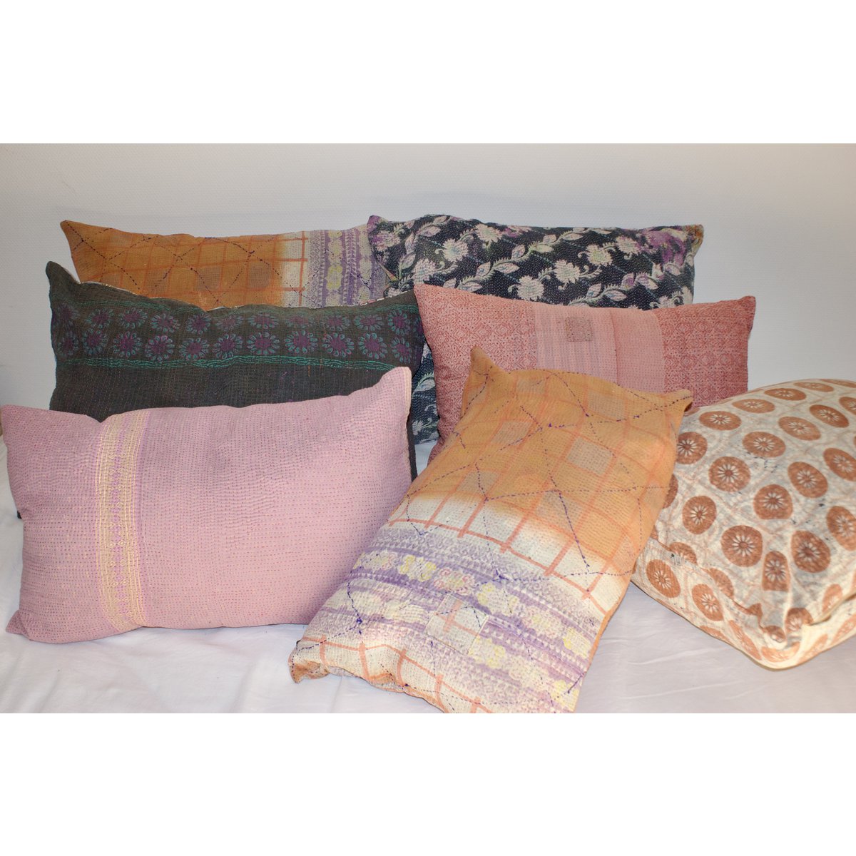 Vintage Kantha cushion cover AB-127