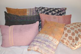 Housse de coussin vintage Kantha AB-127