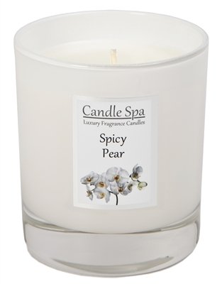 Candle Spa Luxury Candle in 30cl Tumbler - Spicy Pear