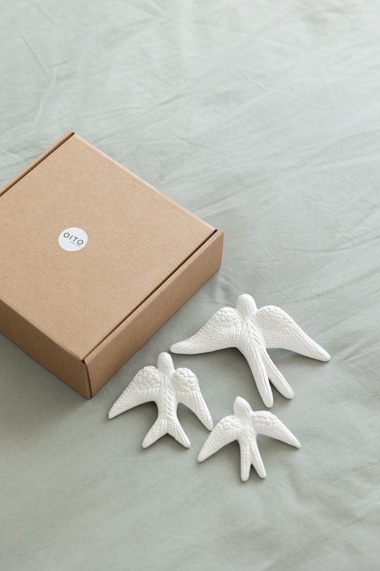 Ceramic Swallow handmade