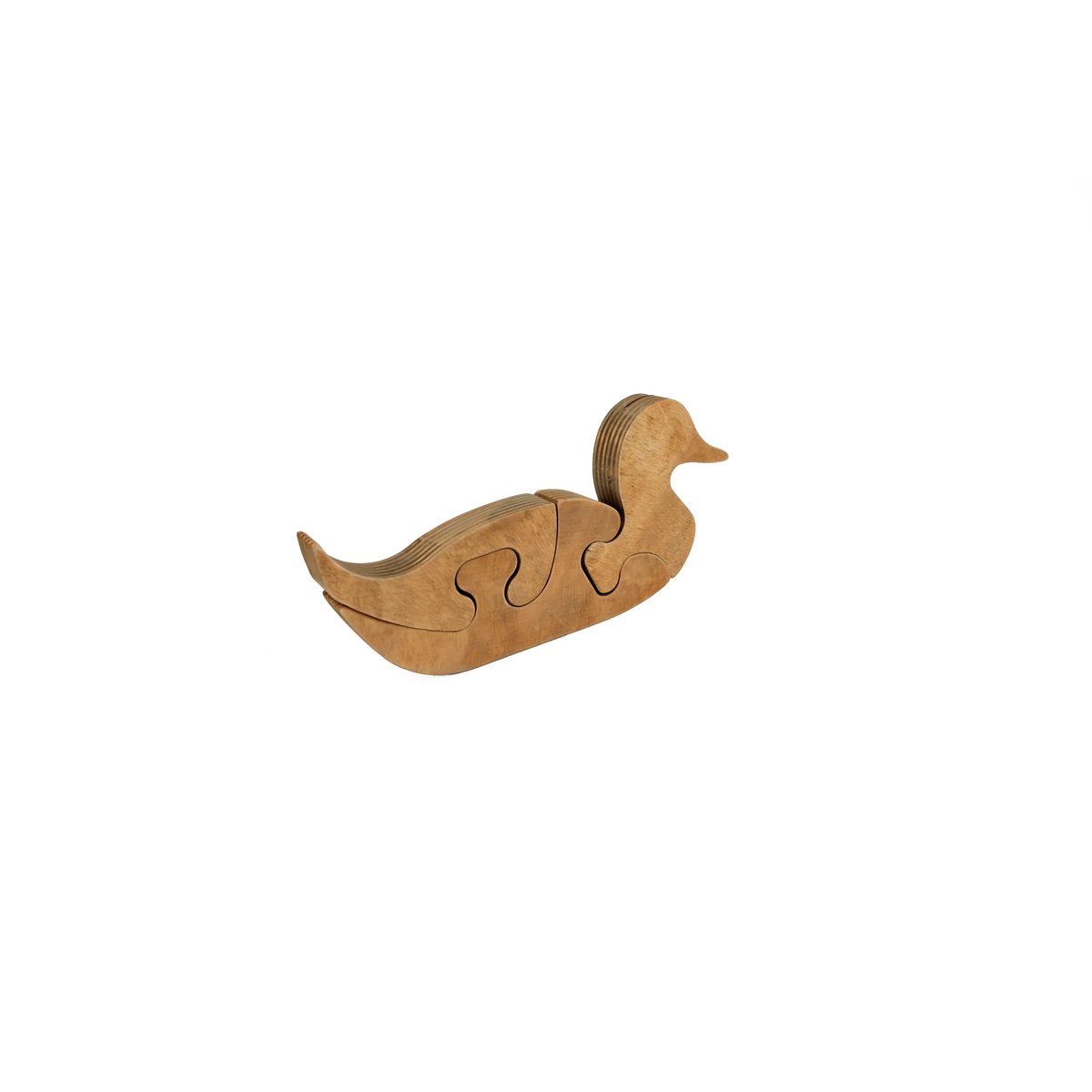 Wooden Puzzle Duck
