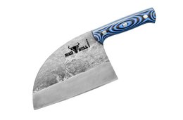 Samura Mad Bull Serbian Chef's Knife 180 mm, Black & Blue Handle