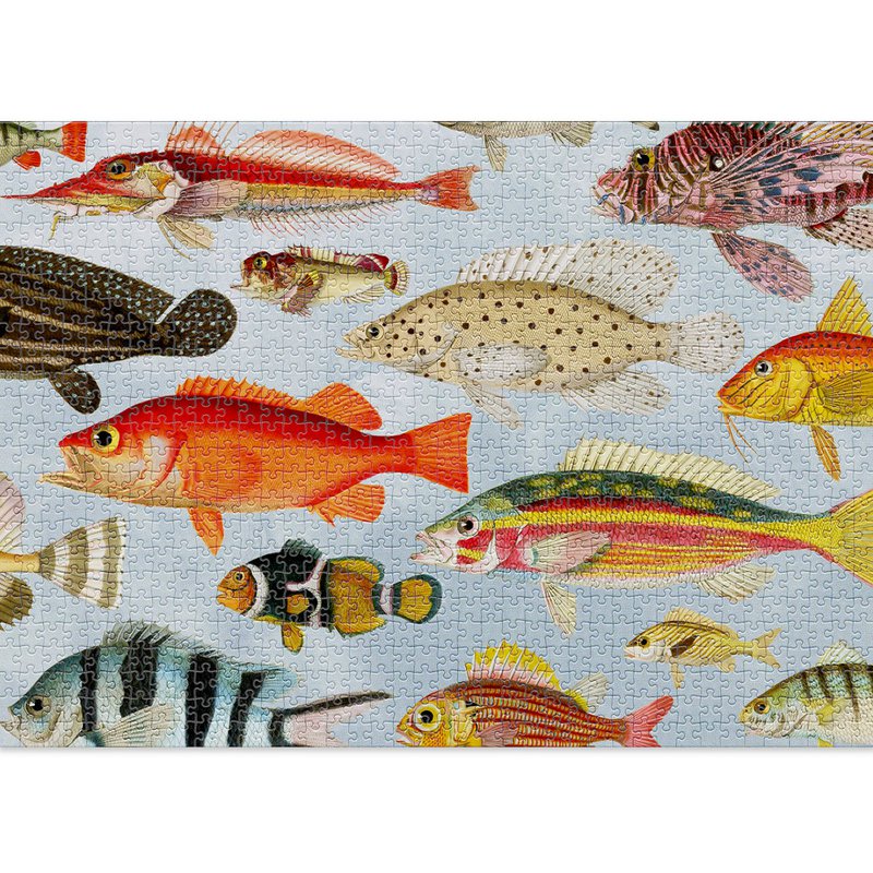 Aquatische puzzel (1000 stukjes)