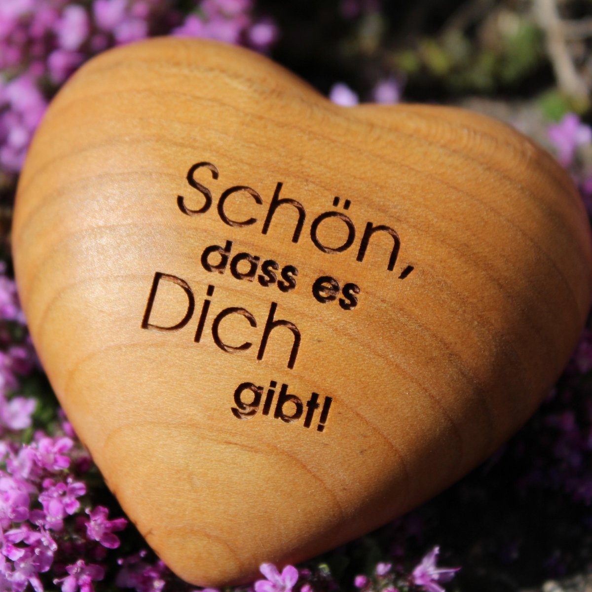 Grazie cuore di legno Bello che tu esisti!