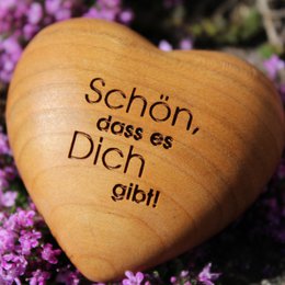 Thankgoods houten hart Leuk dat je bestaat!
