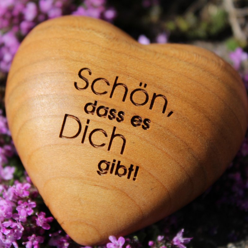 Thankgoods houten hart Leuk dat je bestaat!