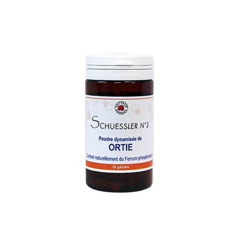 Sels bioches de shitler n ° 3 ferrum fosforicum dynamise ziet bisopiques de stilte 30